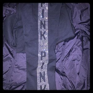 Victoria secret pants - diamonds on leg-word PINK